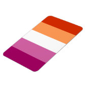 Lesbian Pride Magnet Magneet (Linkerzijde)