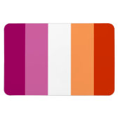 Lesbian Pride Magnet Magneet (Horizontaal)