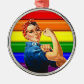 Lesbian Pride Ornament (Voorkant)