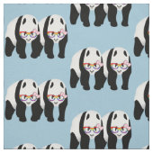 Lesbian Pride Pandas Stof (Swatch)