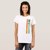 Lesbian pride Shirt (Voorkant volledig)