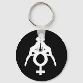 Lesbian Pride Sleutelhanger LIMITED EDITION (Voorkant)