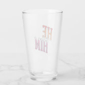 Lesbian Pronouns He Glas (Achterkant)