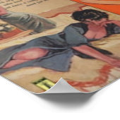 Lesbian Pulp Fiction Poster (Hoek)