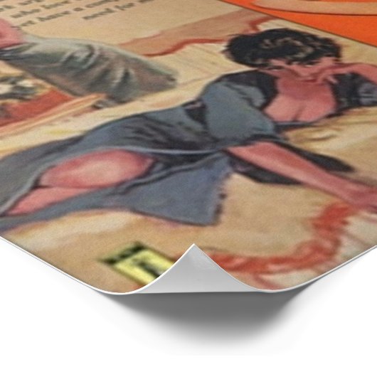 Lesbian Pulp Fiction Poster (Hoek)