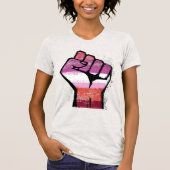 Lesbian Resistance T-shirt (Voorkant)