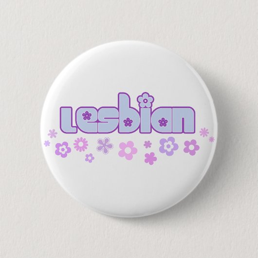 Lesbian Ronde Button 5,7 Cm (Voorkant)