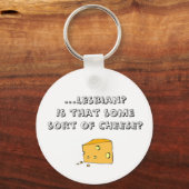 ...Lesbian? Sleutelhanger (Voorkant)