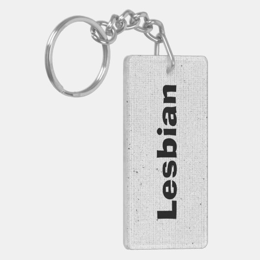 Lesbian  sleutelhanger (Voorkant Links)
