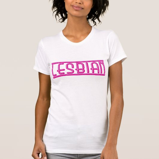 Lesbian T-shirt (Voorkant)