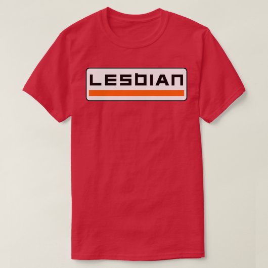 Lesbian Uaul 1 T-shirt (Design voorkant)