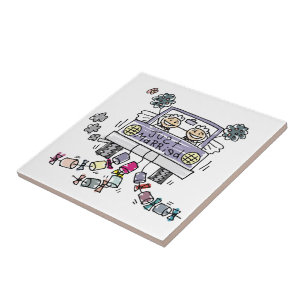 Lesbian Wedding Brides Tegeltje