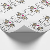 Lesbian WEdding Cadeaupapier (Hoek)