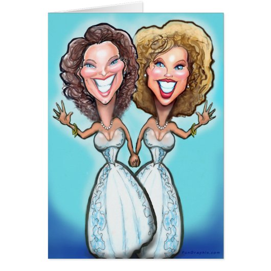 Lesbian Wedding Cake Dolls (Voorkant)