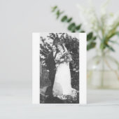 Lesbian Wedding Circa 1920 Briefkaart (Staand voorkant)