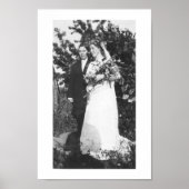 Lesbian Wedding Circa 1920 Poster (Voorkant)