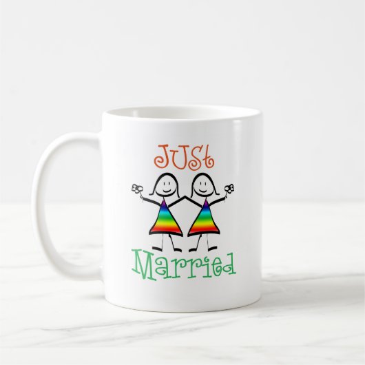 Lesbian Wedding Favors Koffiemok (Links)