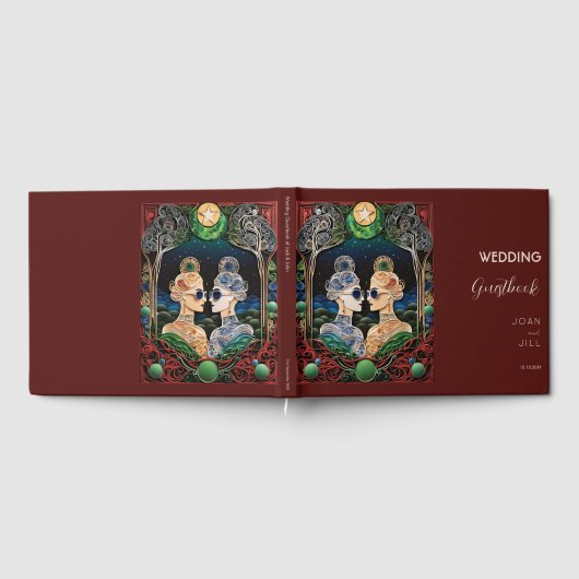 Lesbian Wedding Gastenboek (Volledig)