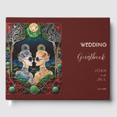 Lesbian Wedding Gastenboek (Voorkant)