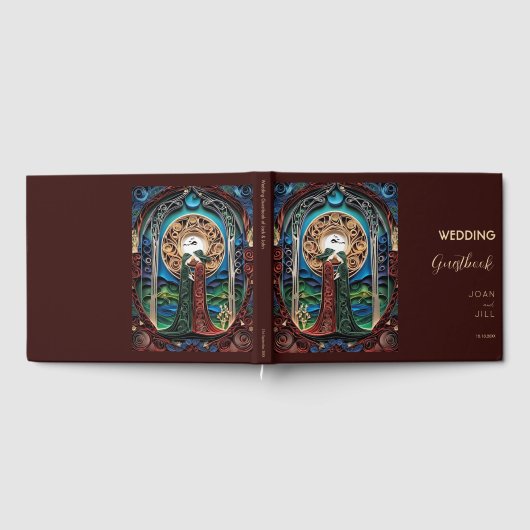 Lesbian Wedding Gastenboek (Volledig)