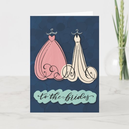 Lesbian Wedding Kaart (Voorkant)