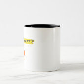 LESBIANEN ETEN WAT. TWEEKLEURIGE KOFFIEMOK (Center)