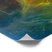 Lesbianen in vallend water poster (Hoek)