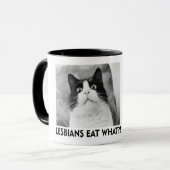 LESBIANS EAT WAT!?! MOK (Voorkant links)