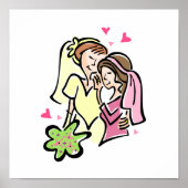 Lesbians in de liefde poster (Voorkant)