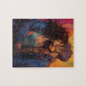 Lesbians in Love Beautiful Women Couple Legpuzzel (Horizontaal)