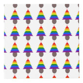 Lesbians Regenboogkerstboom en Cadeaus Kubus (Rechts)