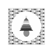 Lesbians Regenboogkerstboom en Cadeaus Rubberstempel (Afrduk)