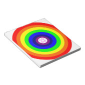 Lesbians Round Rainbow-laptop Notitieblok (Schuin)
