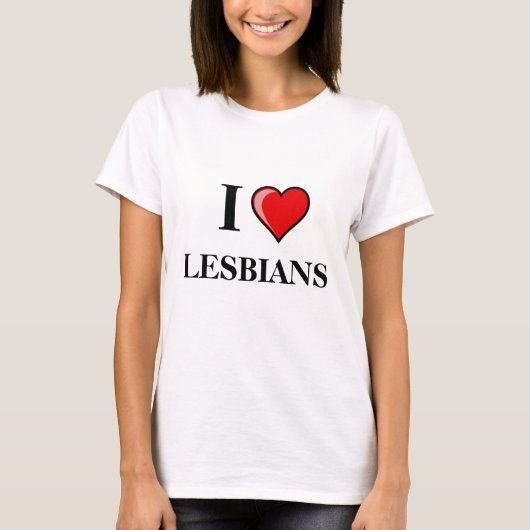 LESBIANS T-SHIRT (Voorkant)
