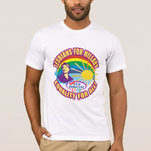 Lesbians voor hillary Shirt 