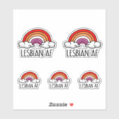 LESBIEN AF STICKER (Vel)