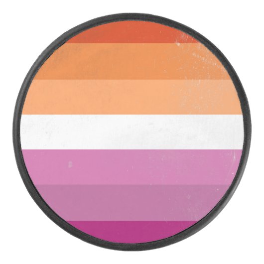 Lesbienne Hockey Puck (Voorkant)