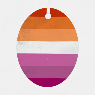 Lesbienne Metalen Ornament