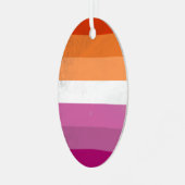 Lesbienne Metalen Ornament (Voorkant links)