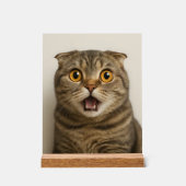 Lesbiennes eten wat grappig acryl bord (Voorkant)