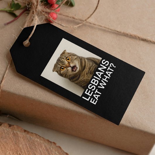 Lesbiennes Eten Wat Grappig Cadeaulabel