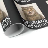 Lesbiennes Eten Wat Grappig Cadeaupapier (Rol Hoek)