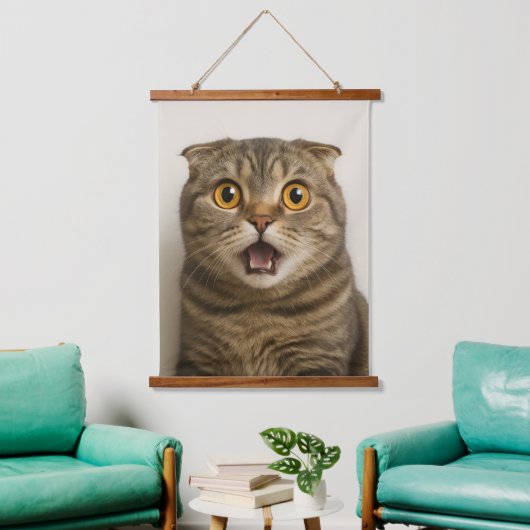 Lesbiennes Eten Wat Grappig Hangend Wandkleed (Woonkamer)