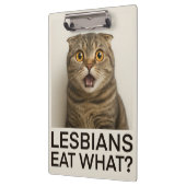 Lesbiennes Eten Wat Grappig Klembord (Links)