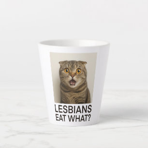 Lesbiennes Eten Wat Grappig Latte Mok