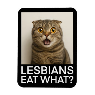 Lesbiennes Eten Wat Grappig Magneet