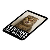 Lesbiennes Eten Wat Grappig Magneet (Linkerzijde)