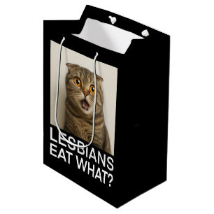 Lesbiennes Eten Wat Grappig Medium Cadeauzakje
