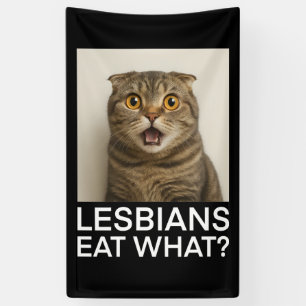Lesbiennes Eten Wat Grappig Spandoek