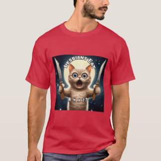 Lesbiennes eten wat jongen t-shirt